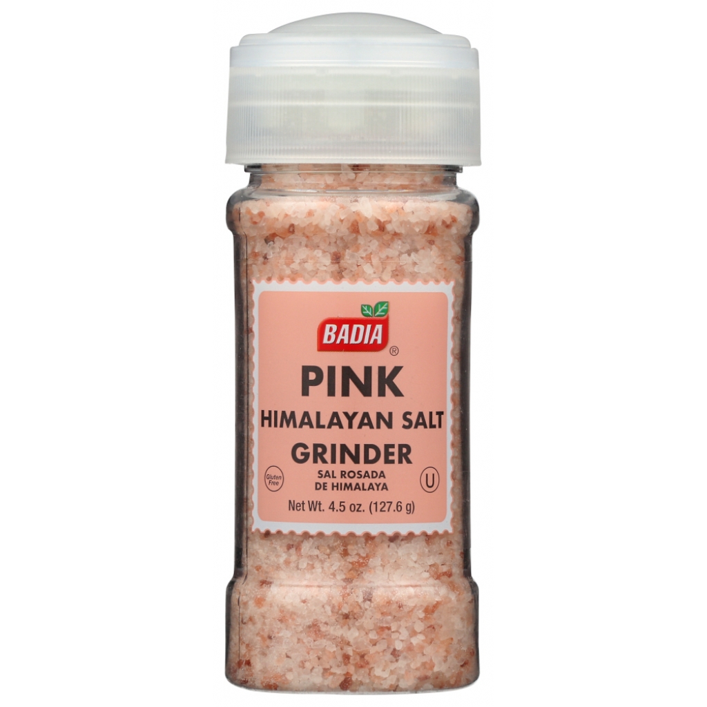 Premium Pink Himalayan Salt Grinder, 4.5 oz