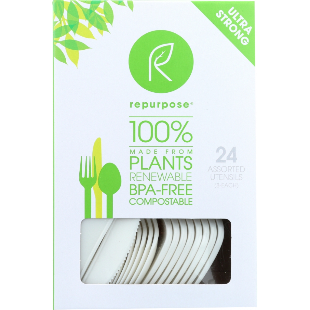 Compostable Utensils - 24 Count