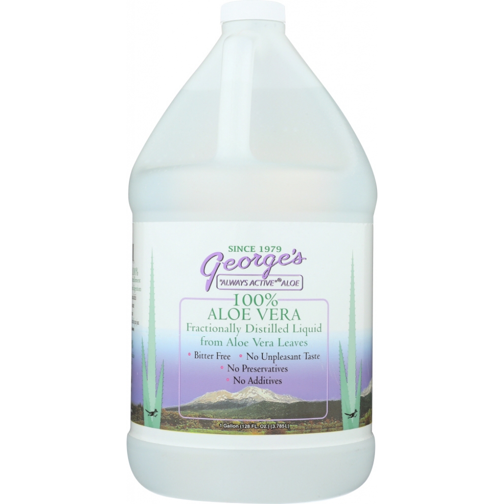 Distilled Aloe Vera Liquid - 128 oz