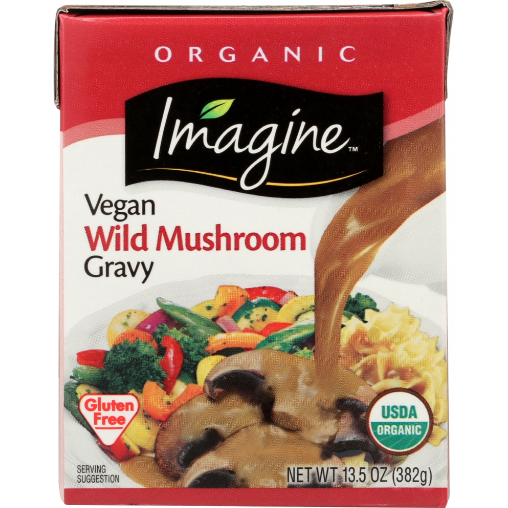 Organic Wild Mushroom Gravy - Flavorful Vegetarian Option