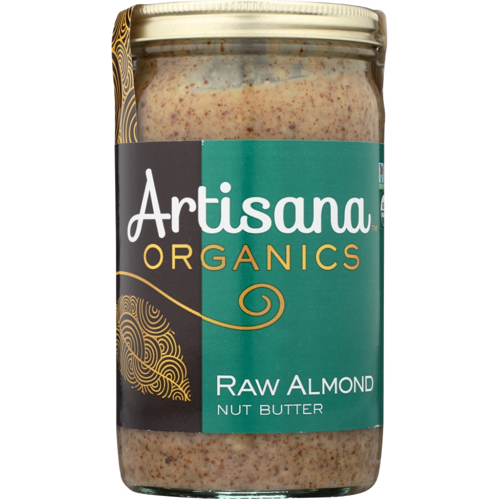 Organic Raw Almond Butter - 14 oz