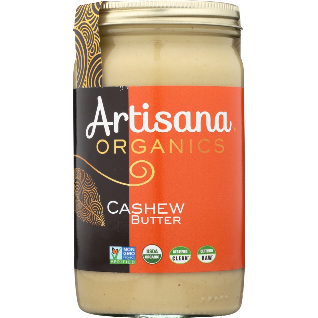 Raw Cashew Nut Butter (14 oz)