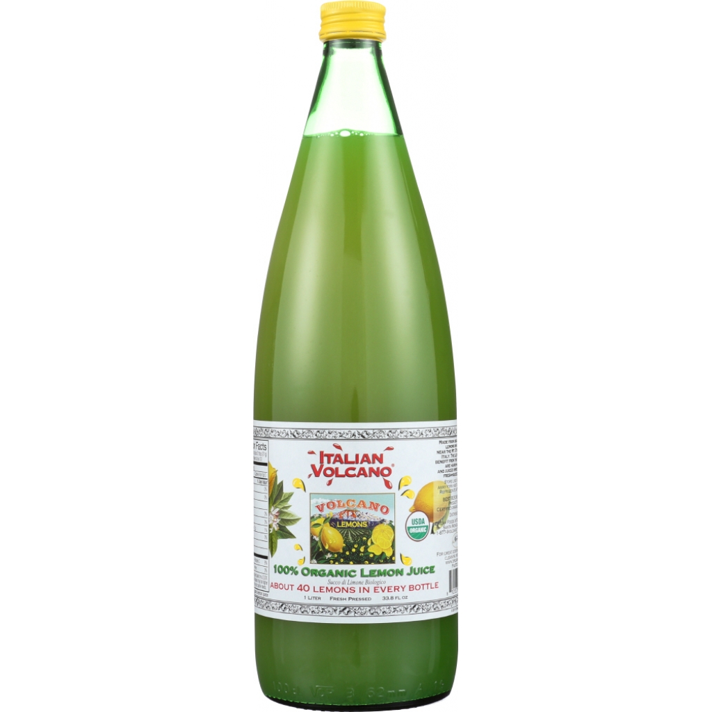 Organic Fresh Squeezed Lemon Juice