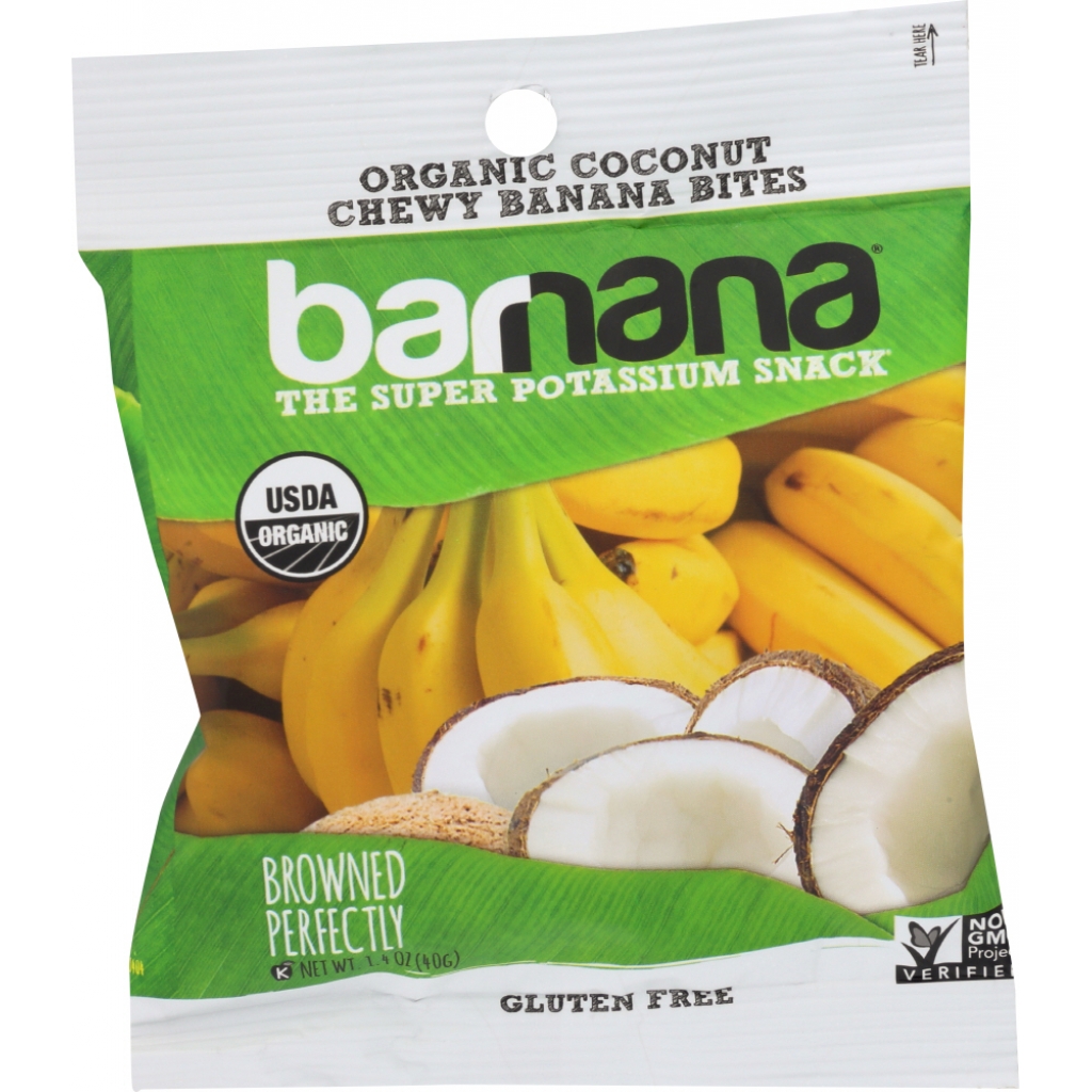 Organic Coconut Chewy Banana Bites - 1.4 oz