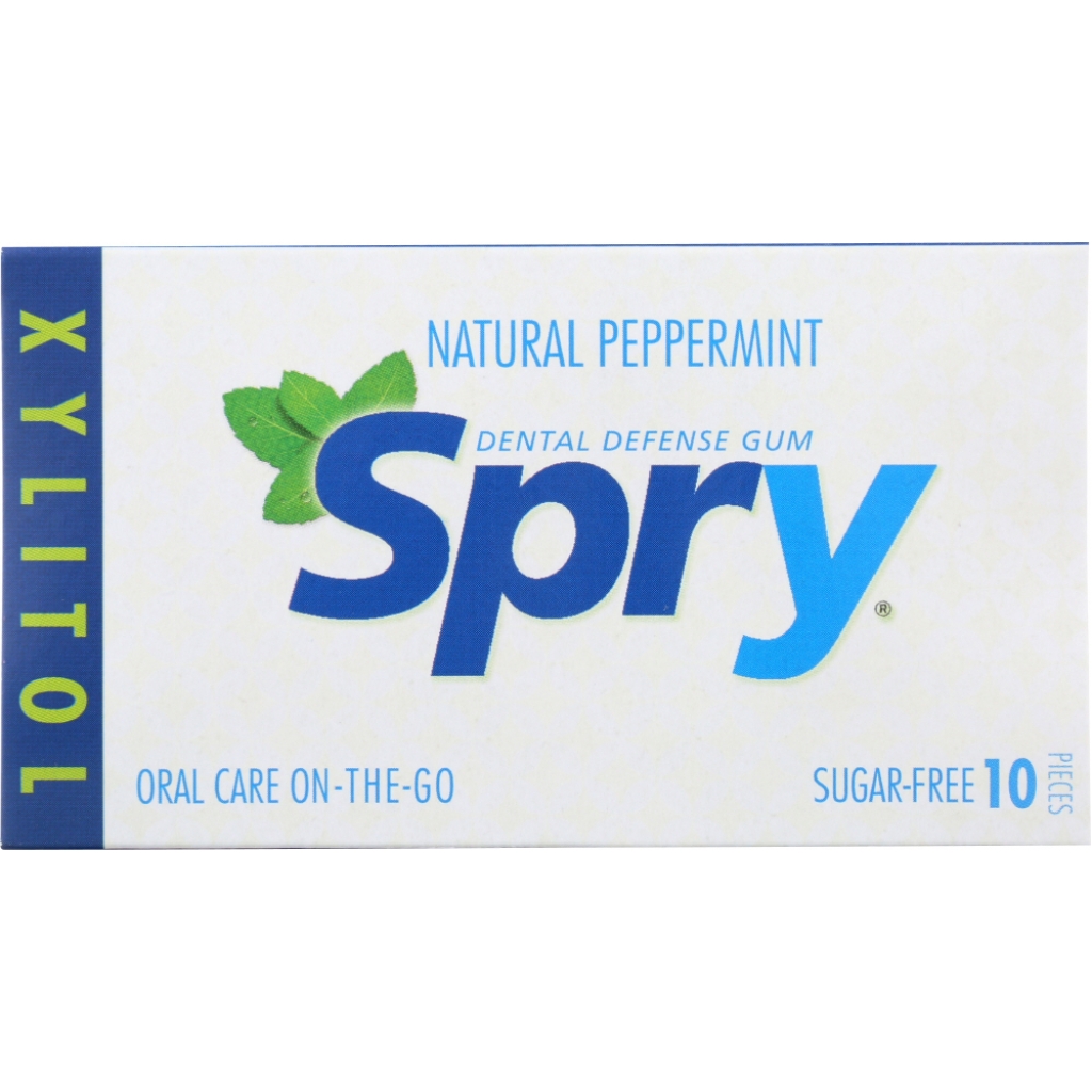 Peppermint Chewing Gum - 10 Pieces