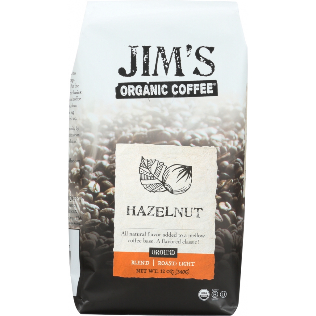 Ground Hazelnut Coffee - 12 oz