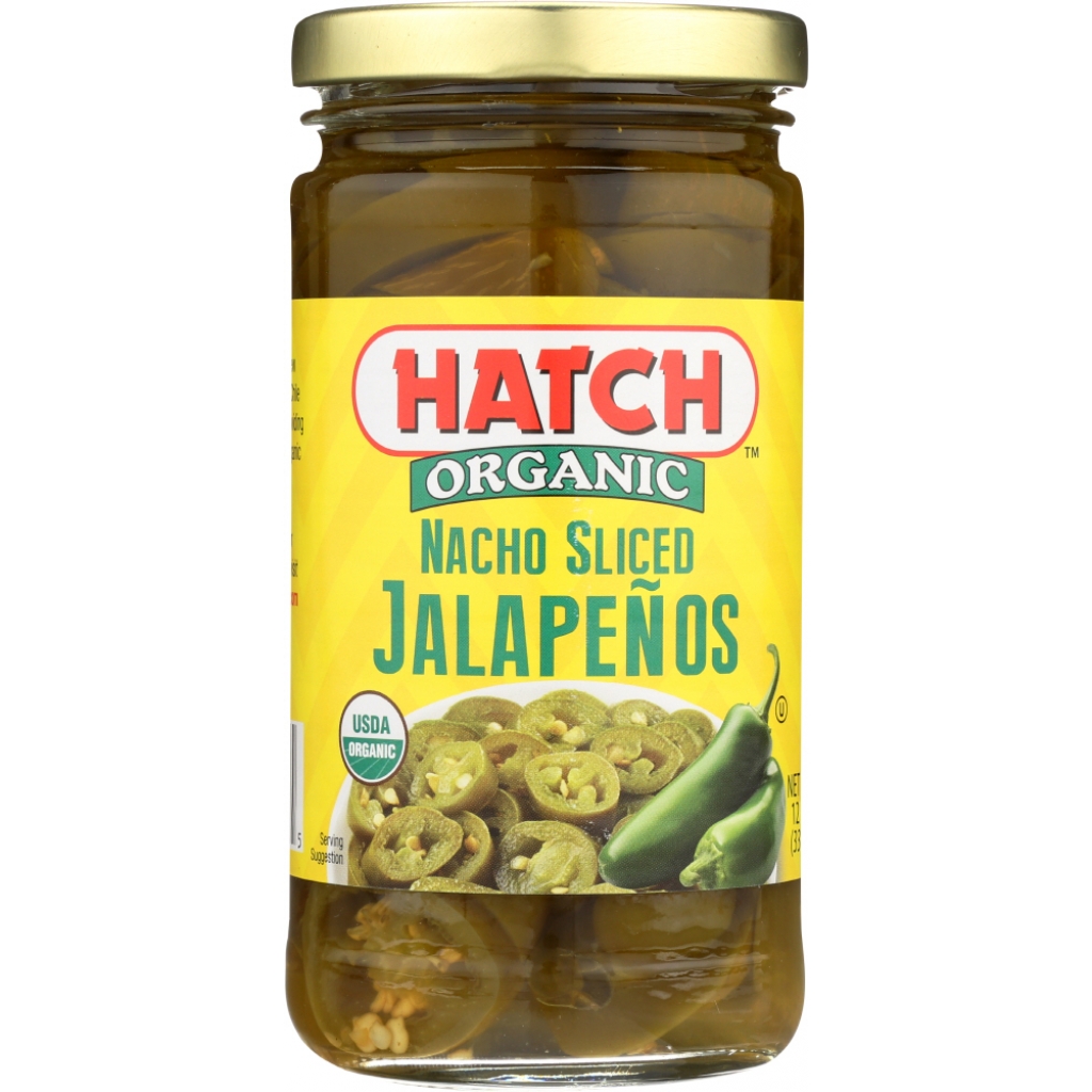 Organic Nacho Sliced Jalapenos, 12 oz