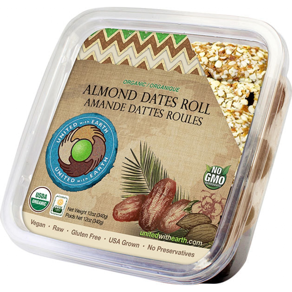 Organic Almond Date Rolls - 12 oz