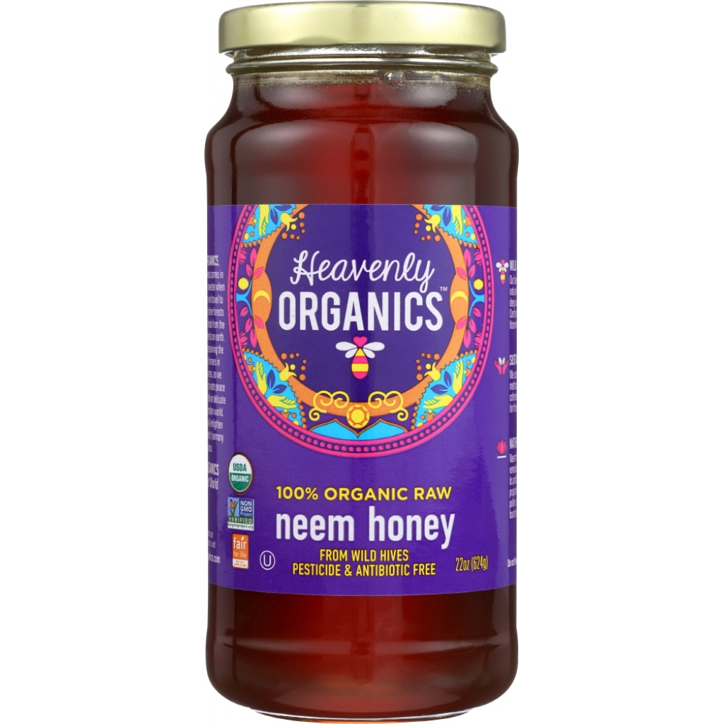 Organic Raw Neem Honey - 22 oz