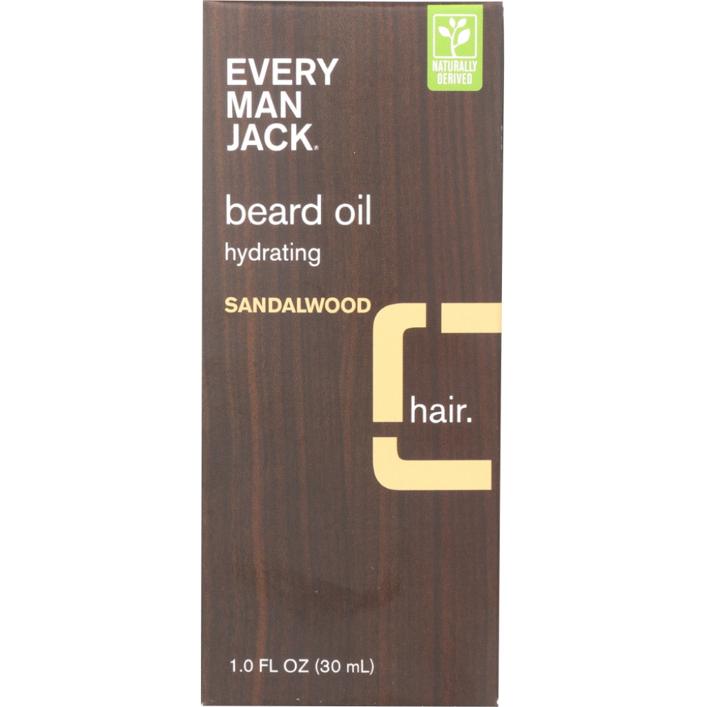 Nourishing Sandalwood Beard Oil for a Healthy Grooming