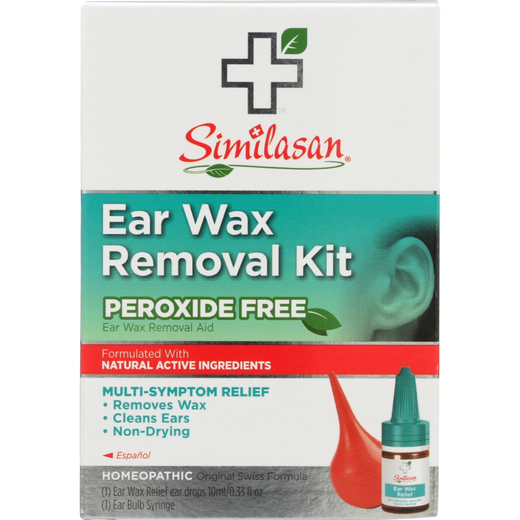 Ear Wax Removal Kit for Safe Hygiene, 1 ea