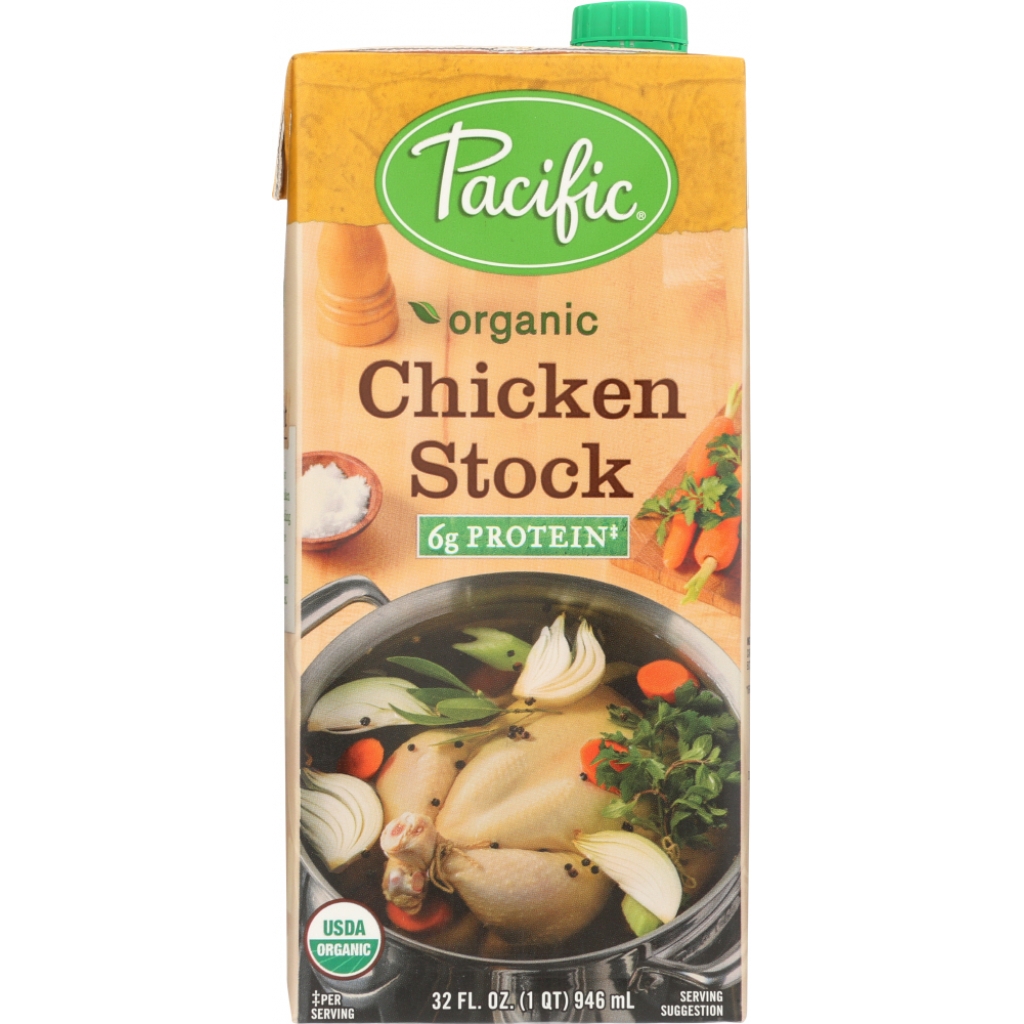 Organic Chicken Stock - Culinary Essential, 32 oz