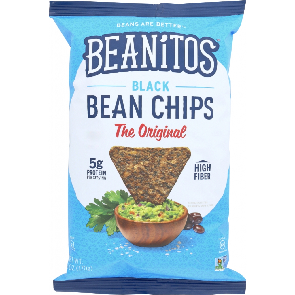 Original Black Bean Chips with Sea Salt - 5 oz