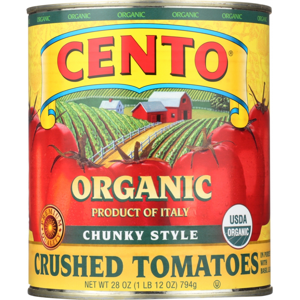 Chunky Style Organic Crushed Tomatoes - 28 OZ