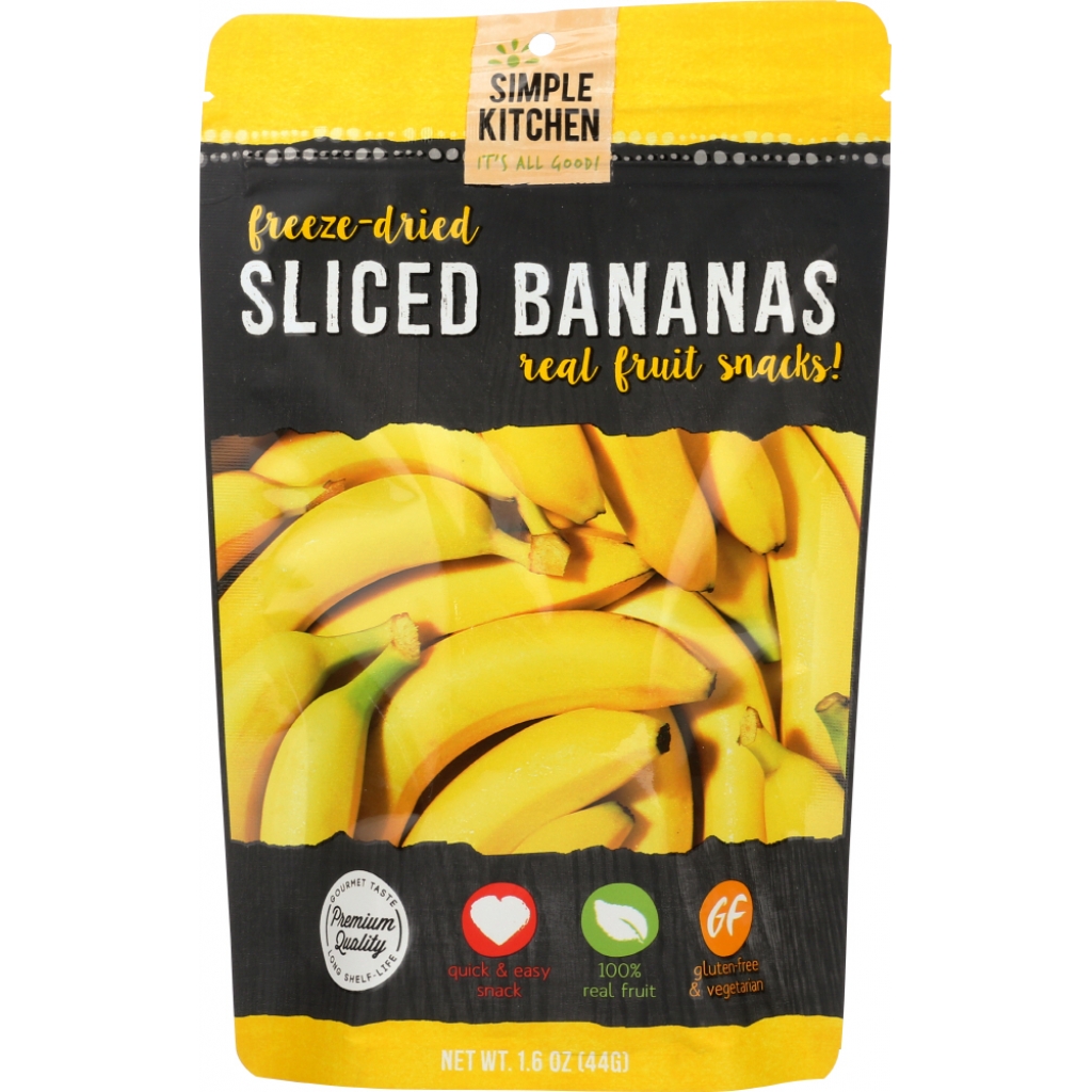 Freeze-Dried Sliced Bananas - 1.6 oz