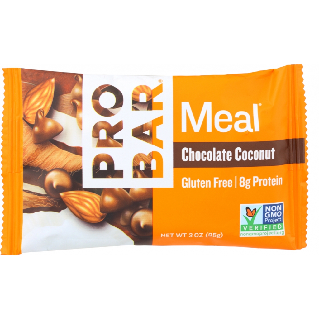 Real Whole Food Chocolate Coconut Meal Bar - 3 oz