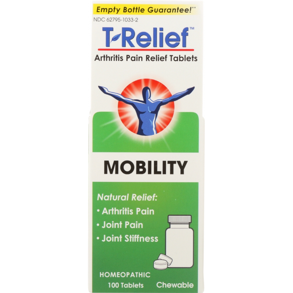 T-Relief Arthritis Pain Relief Tablets - 100 tablets