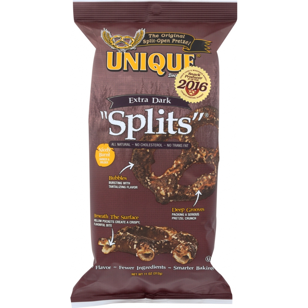 Extra Dark Splits Pretzels - Intense Crunch Experience, 11 oz