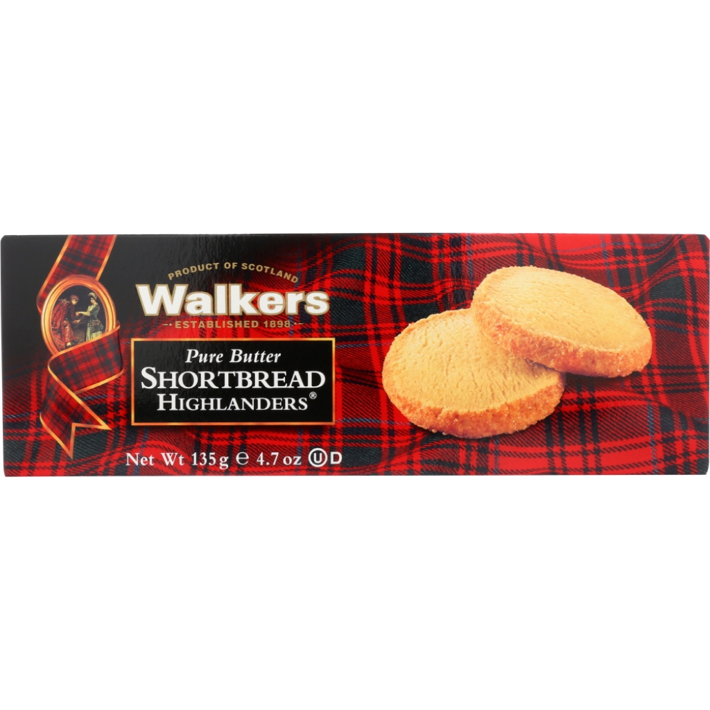 Walkers Pure Butter Shortbread Highlanders - 4.7 oz