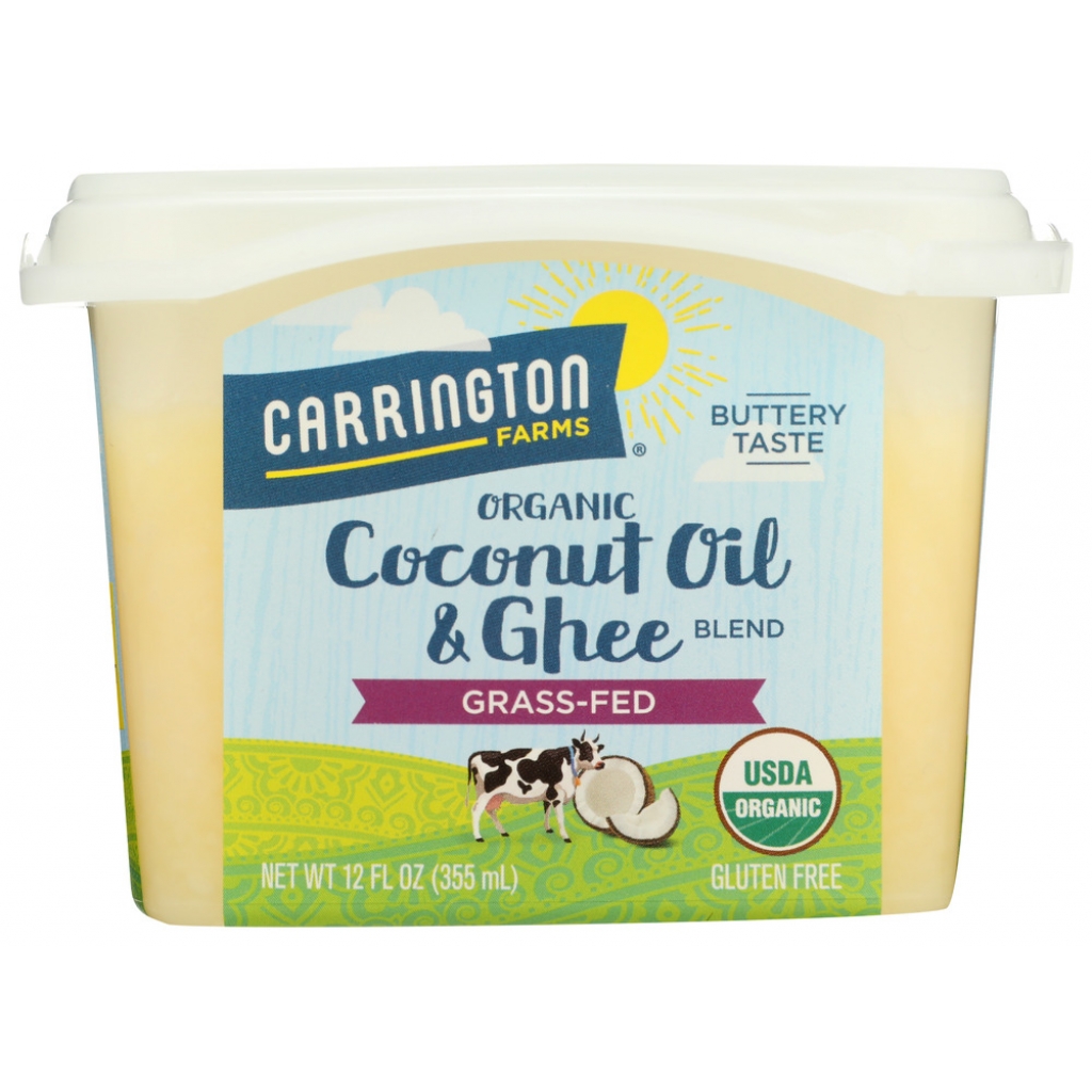 Organic Coconut Oil and Ghee Blend (12 oz)