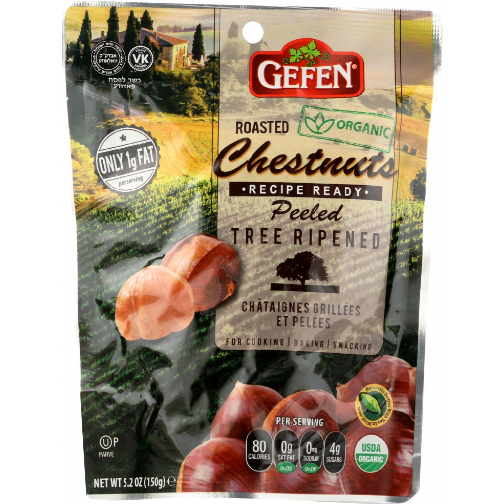 Organic Roasted Peeled Chestnuts - 5.2 oz