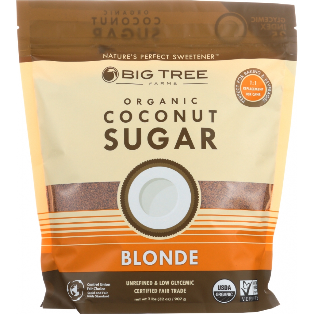 Organic Blonde Coconut Sugar, 32 oz