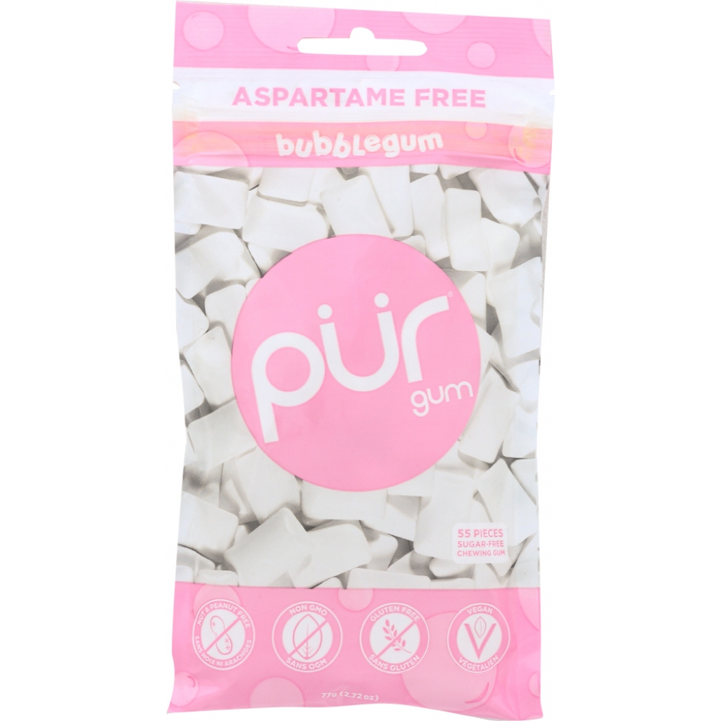 Sugar-Free Bubblegum - 55 Pieces, 2.72 oz (77g)