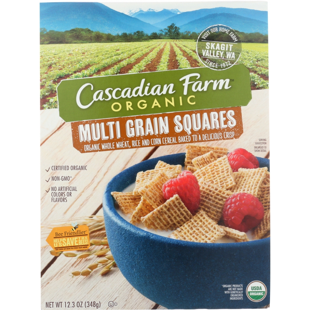 Multi-Grain Squares Cereal - 12.3 oz