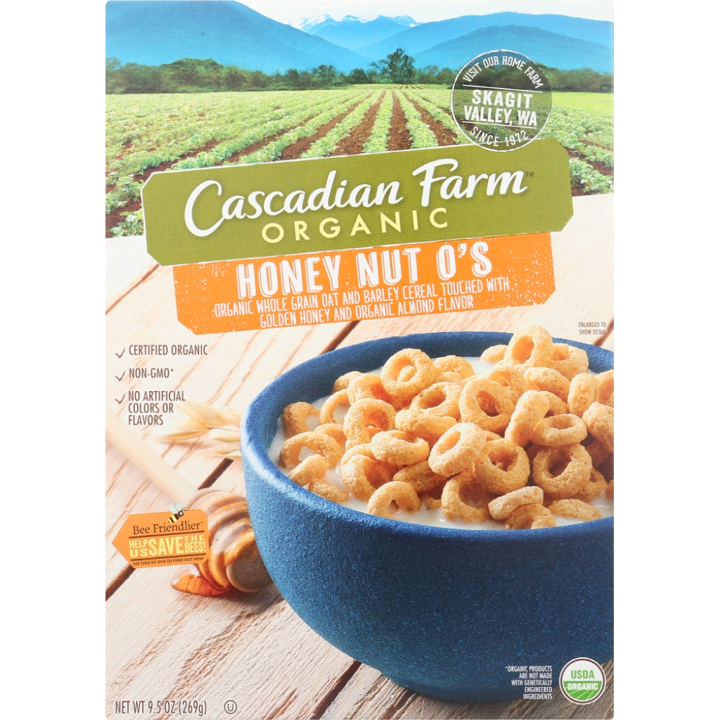 Organic Honey Nut O's Cereal - Delicious Breakfast