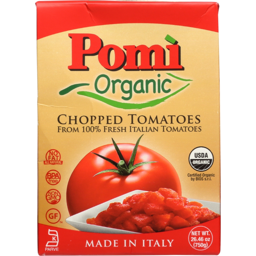 Pomì Organic Chopped Tomatoes - 26.46 oz