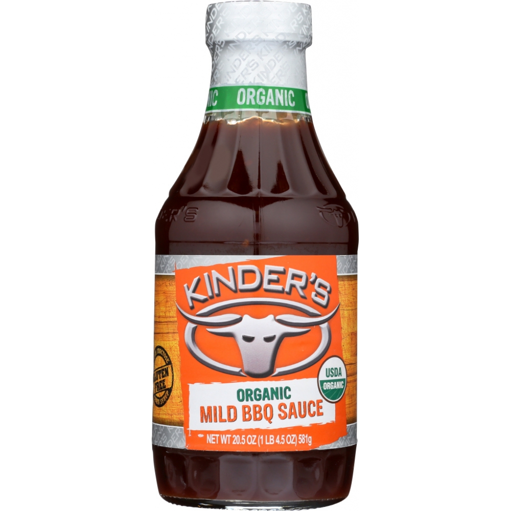 Organic Mild BBQ Sauce, 20.5 oz