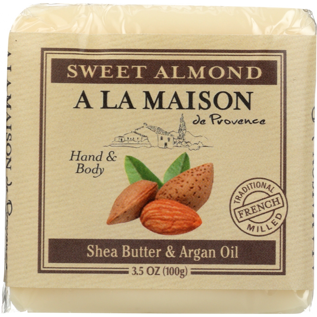 Sweet Almond Mini Soap Bar, 3.5 oz