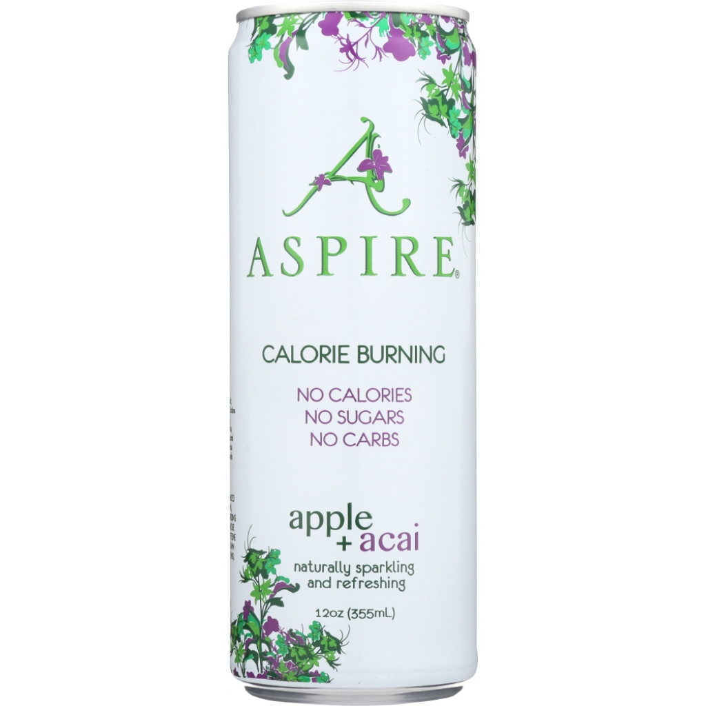 ASPIRE Energy Drink – Apple Acai Flavor, 12 oz