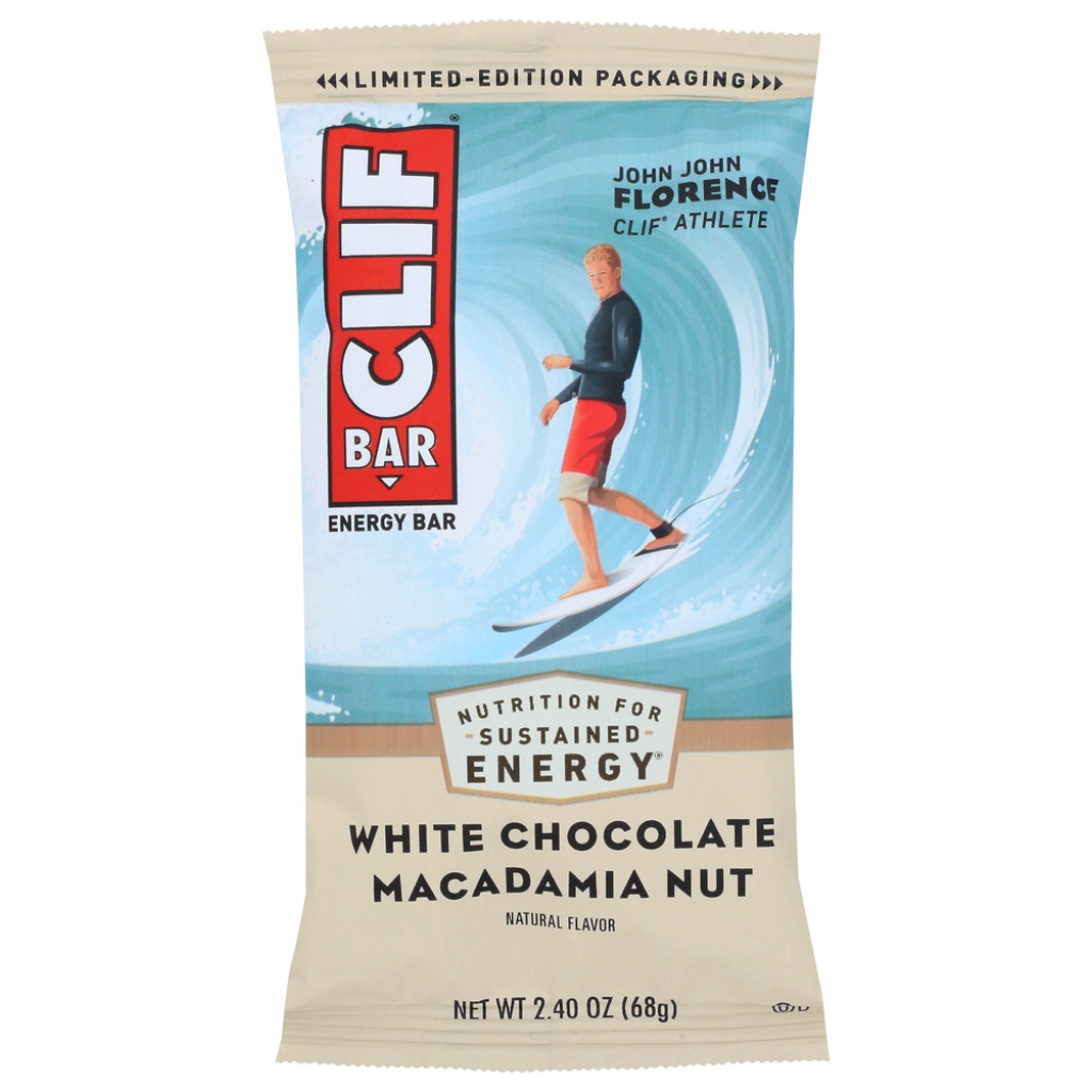 Energy Bar with White Chocolate and Macadamia Nut - 2.4 oz