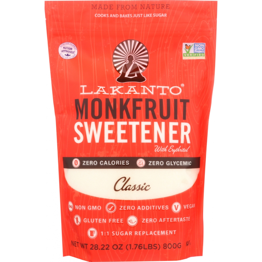 Classic Monkfruit Sweetener – 28.22 oz