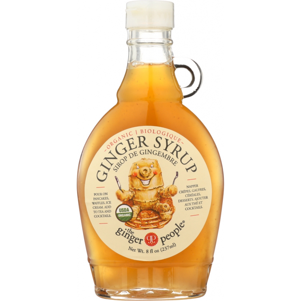 Organic Ginger Syrup, 8 oz - Versatile Sweetener