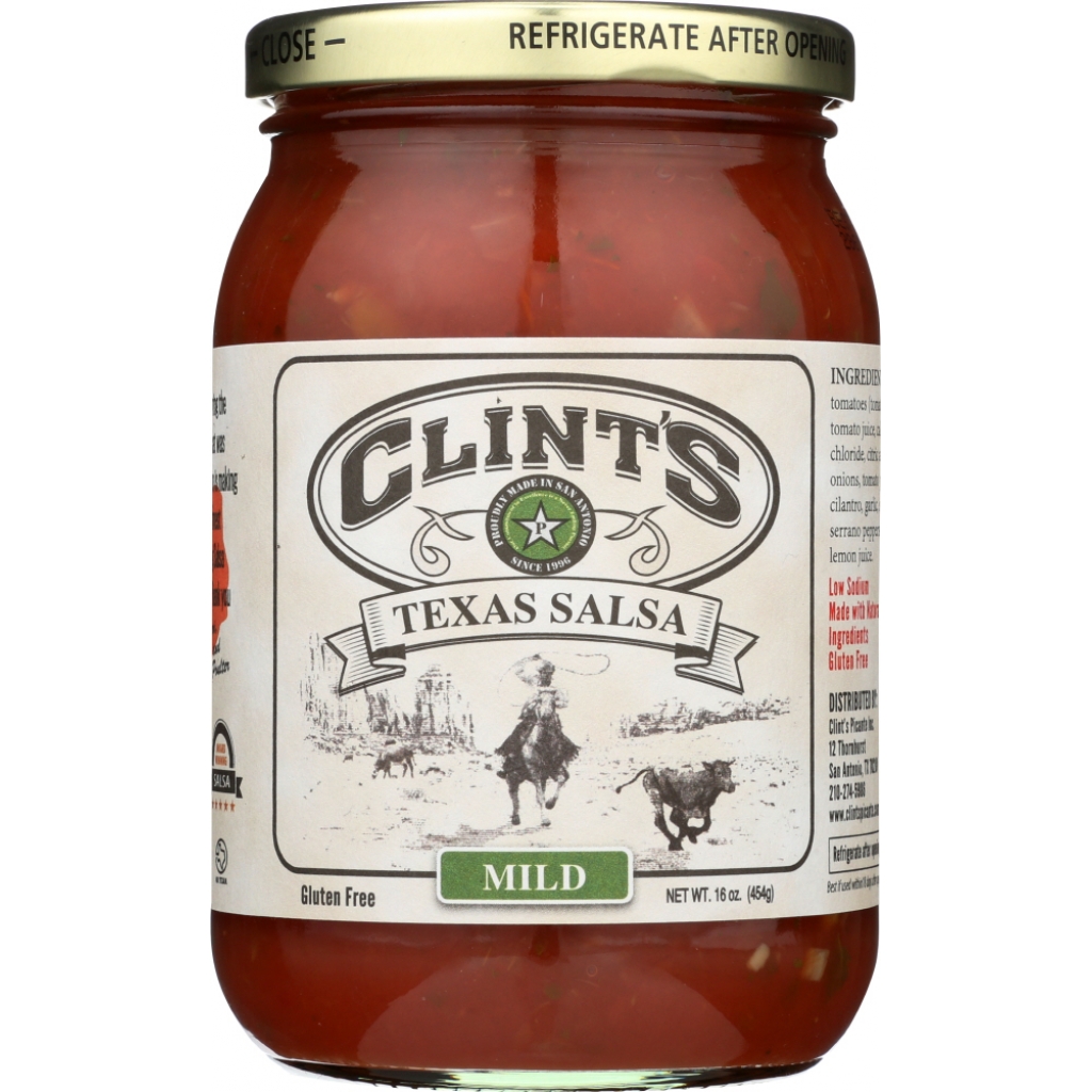 Clint's Mild Salsa - 16 oz