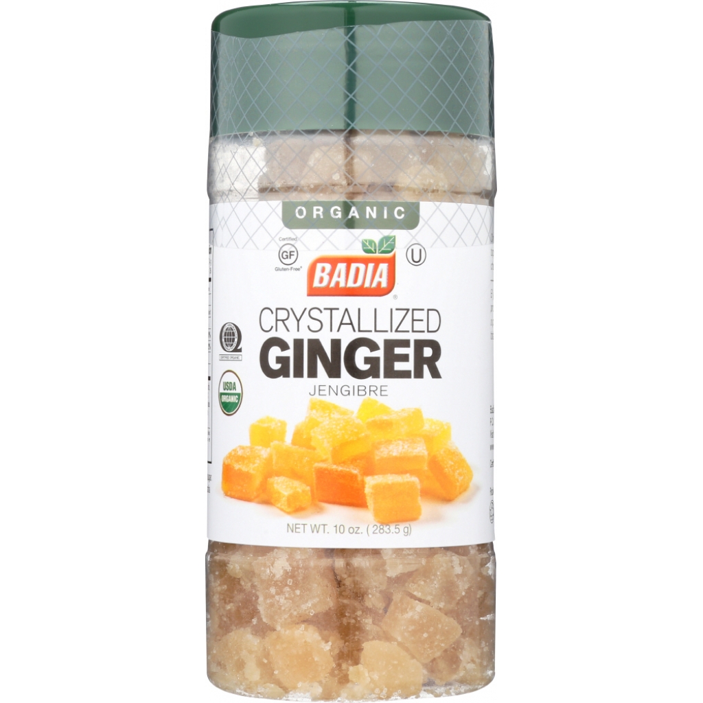 Organic Crystallized Ginger - 10 oz