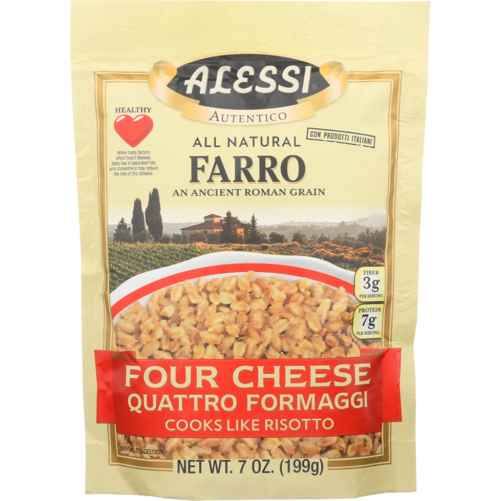 Alessi Farro Four Cheese Quattro Formaggi - 7 oz