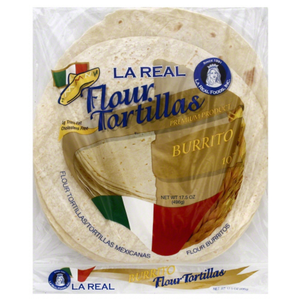 Authentic Burrito Flour Tortilla, 17.5 oz