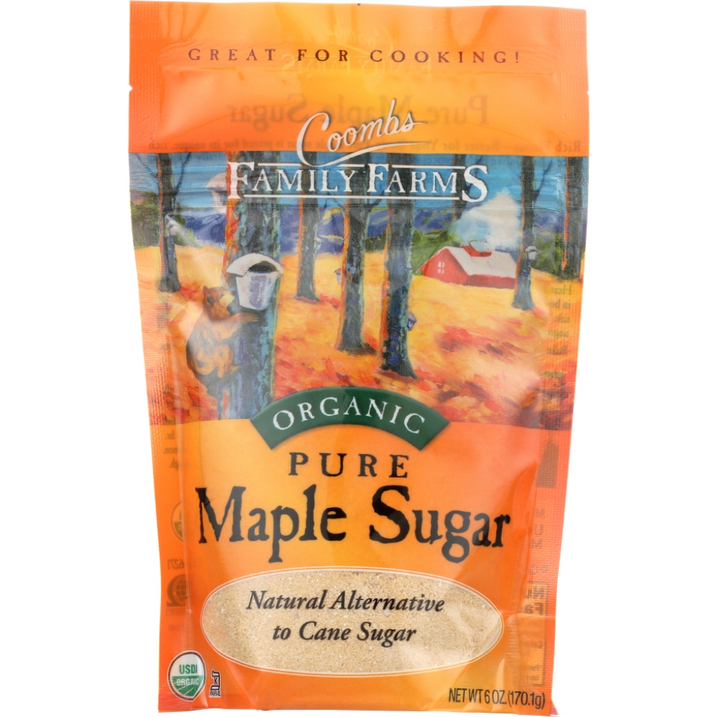 Organic Pure Maple Sugar - Natural Sweetness with Nutritional Benefits