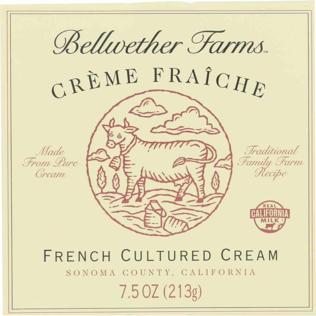 Créme Fraîche Cultured Cream - 7.5 oz