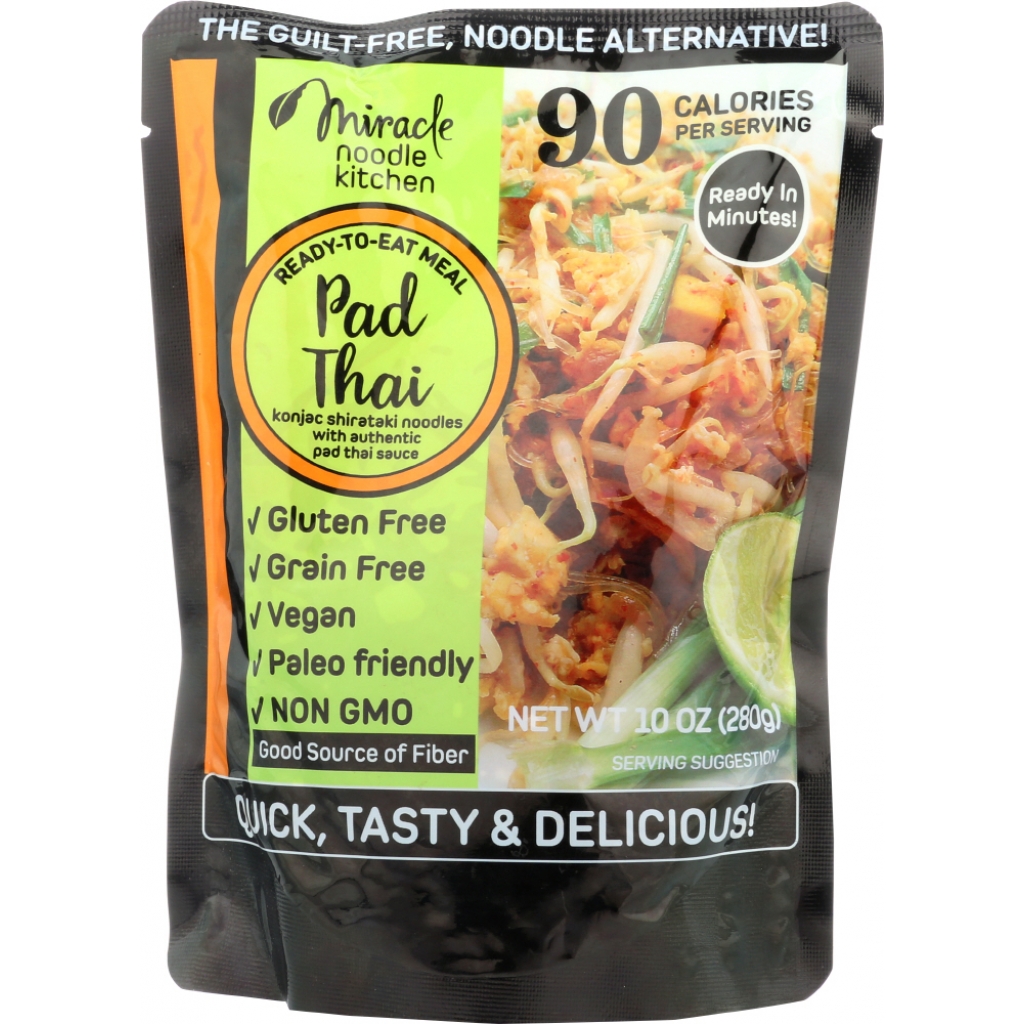 Ready-to-Eat Vegan Meal - Pad Thai, 10 oz