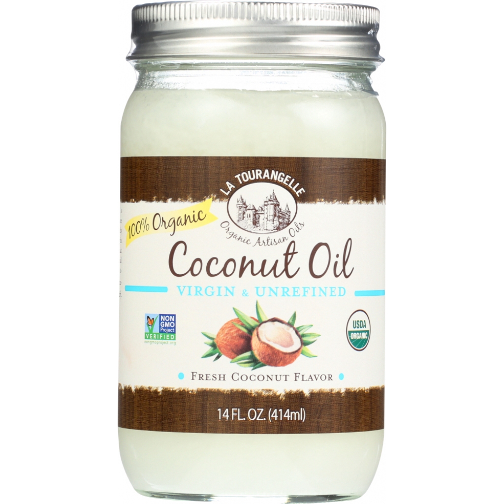 Organic Virgin & Unrefined Coconut Oil - 14 oz