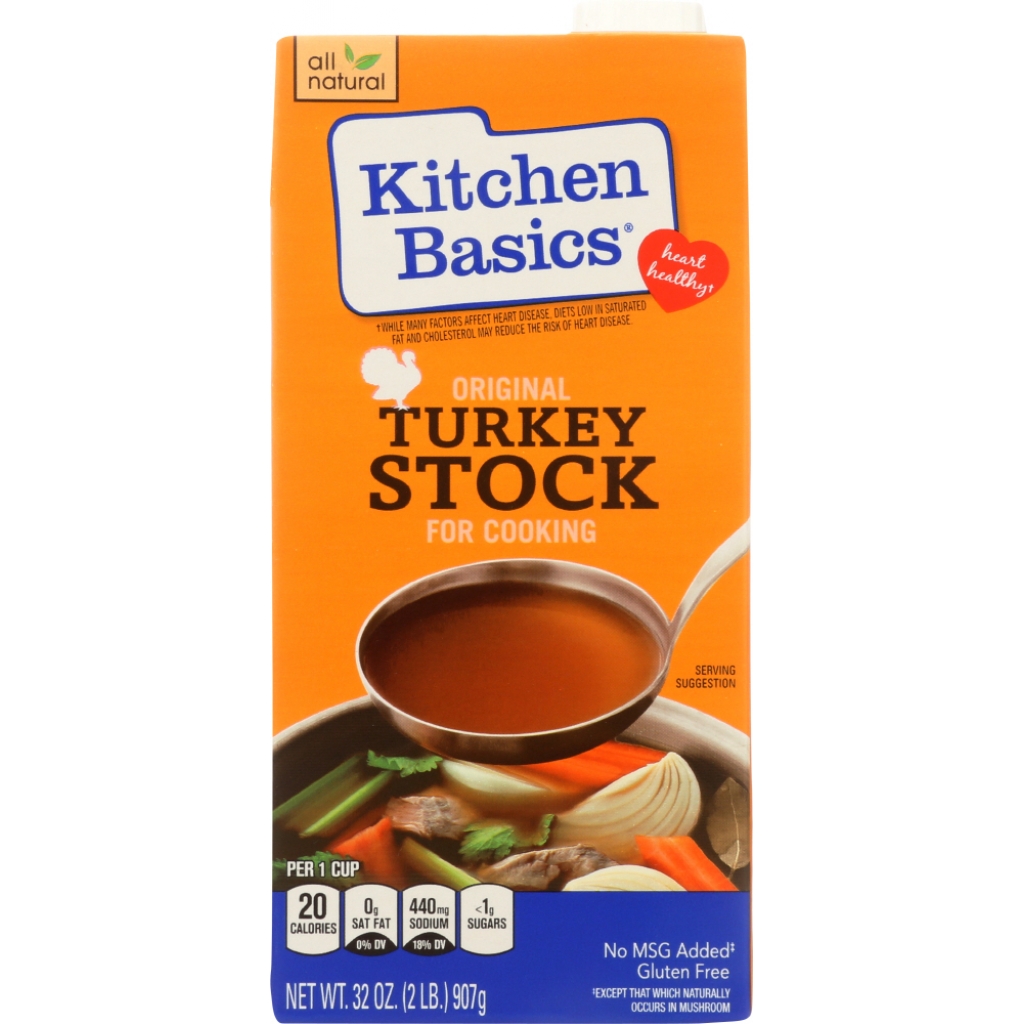 Original Turkey Stock - Rich Flavor Base - 32 oz