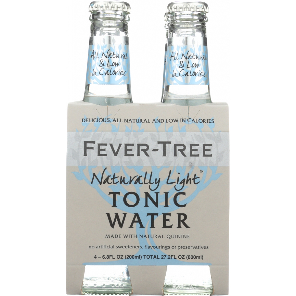 Naturally Light Tonic Water - 4x6.8 oz Bottles