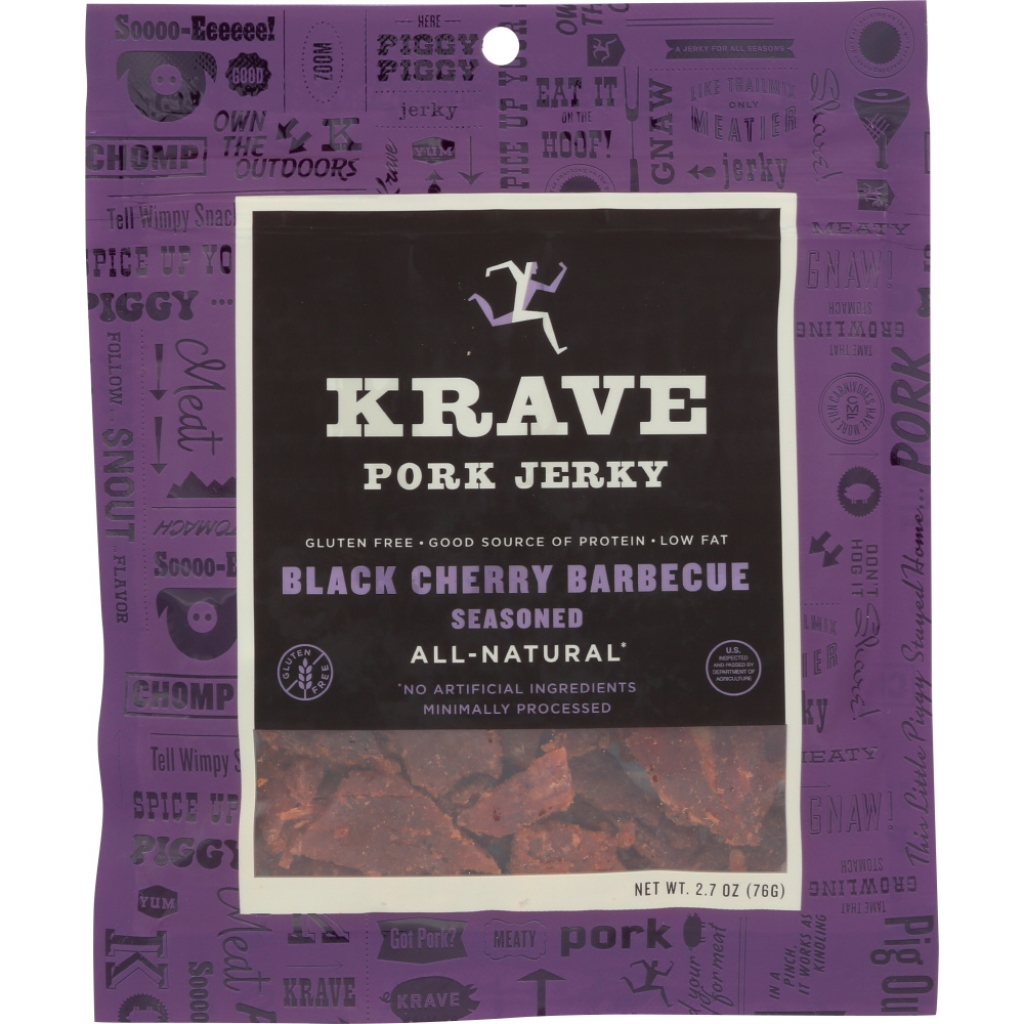 Black Cherry Barbecue Pork Jerky - 2.7 oz