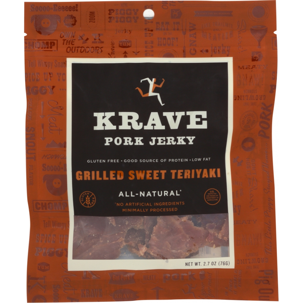 Sweet Teriyaki Pork Jerky - 2.7 oz