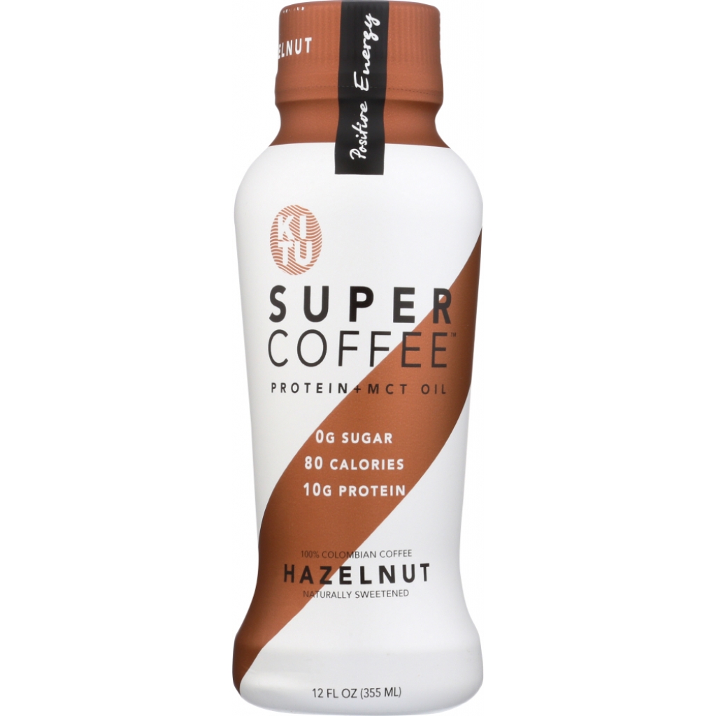 Hazelnut Super Coffee - Ready to Drink, 12 oz