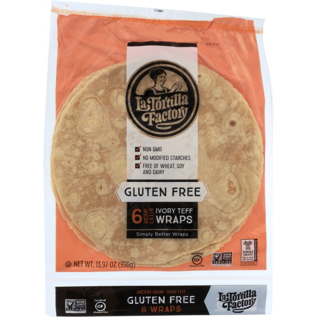 Gluten-Free Tortilla Wraps - 13.96 oz